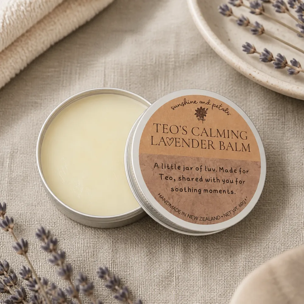 Teo's Lavender Calming Balm 2